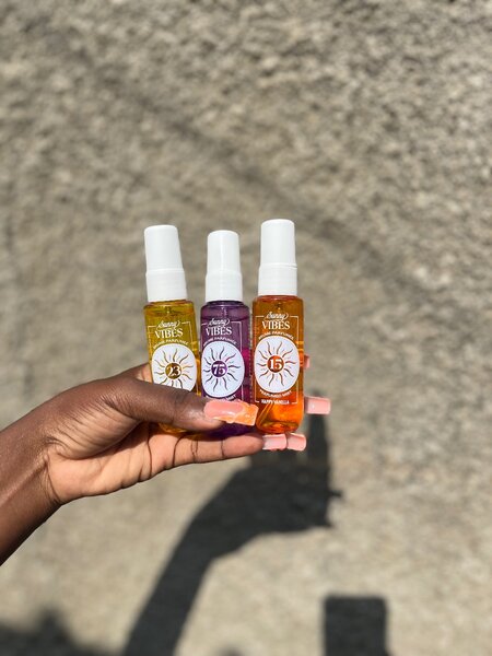 Spray parfumé pour le corps