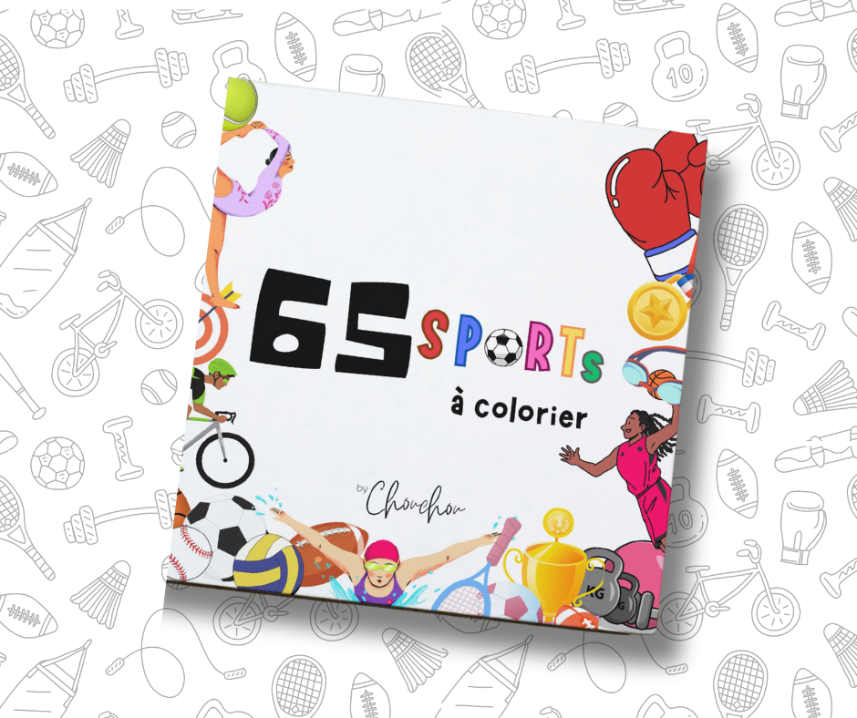 Livre de coloriage - Sport
