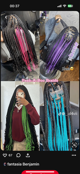 Perruque tresse