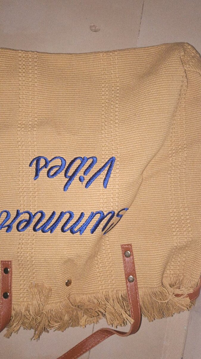 Sac fourre-tout frangé d'été