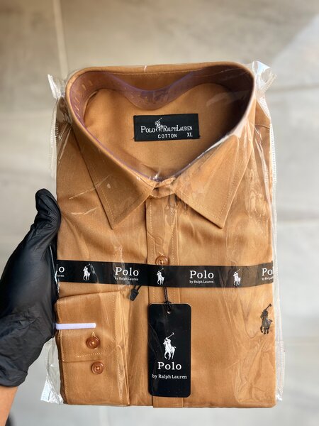 Chemise Ralph Lauren Marron