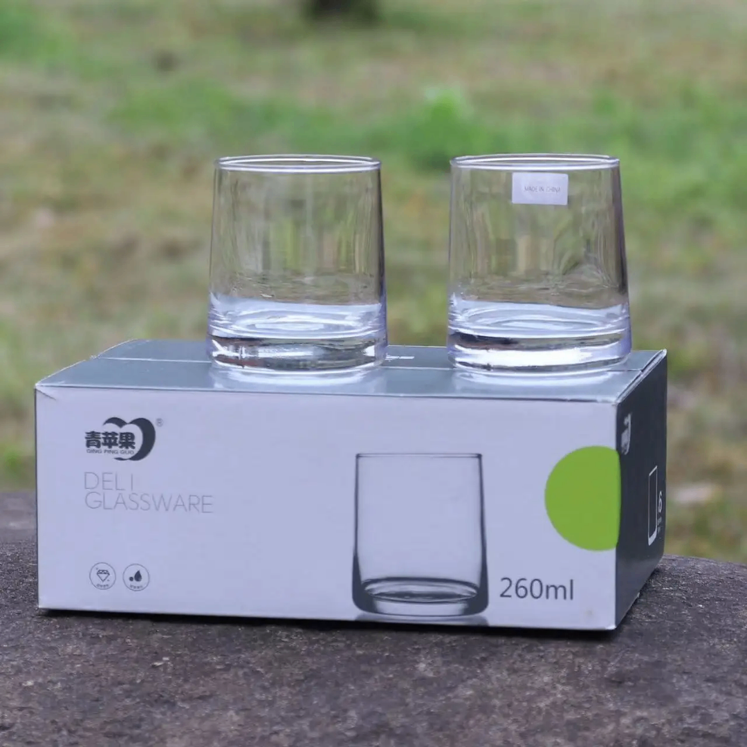 Lot de 06 verres à liqueur