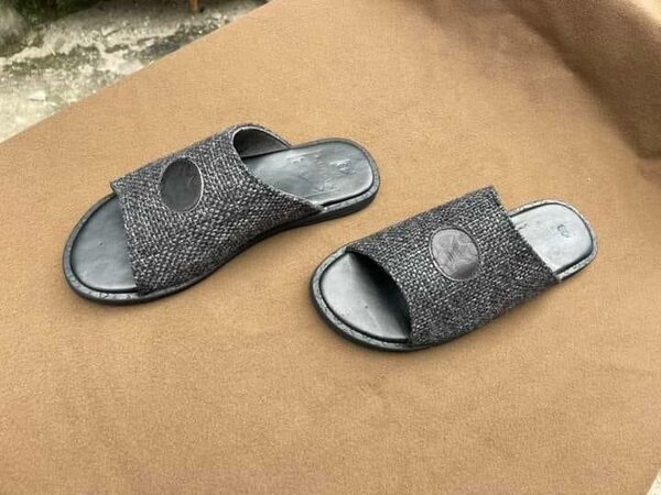 Sandales en cuir véritable