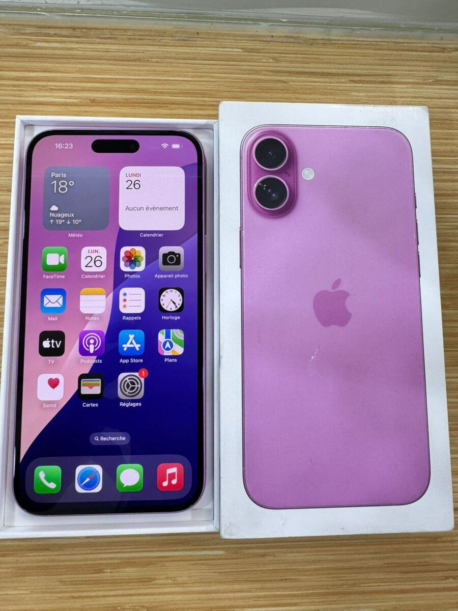 *IPHONE 16 PLUS 128G GARANTIE