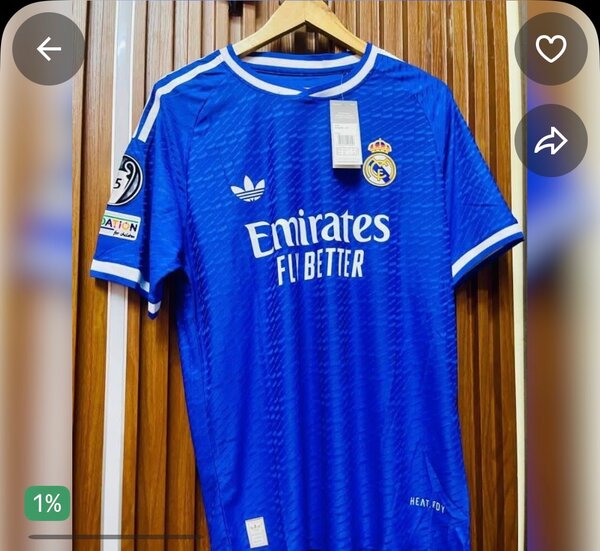 Maillot de Football Bleu