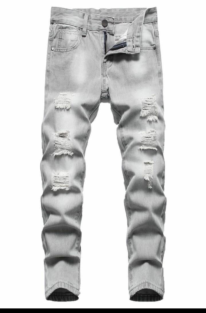 Jeans déchirés homme