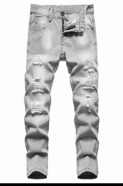 Jeans déchirés homme