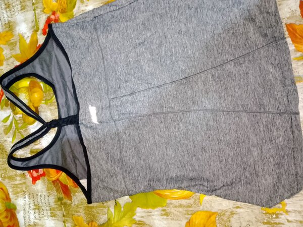 Débardeur Sport Femme Gris