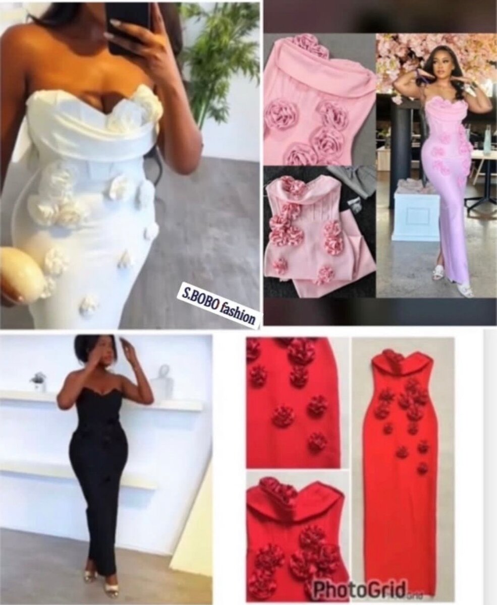 Robe longue florale élégante