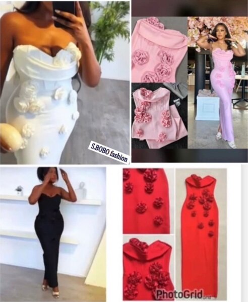 Robe longue florale élégante