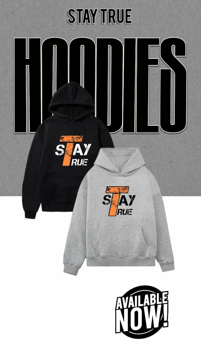 Stay True Hoodies