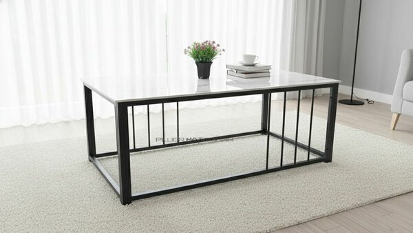 Table basse moderne marbre