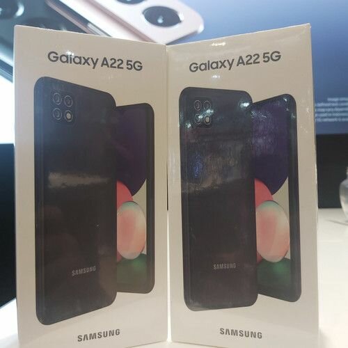 Galaxy A22 256gb dual sim fresh in box 5000mAh capacity all