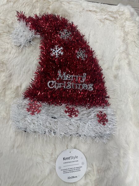 Chapeau Noël décoratif scintillant