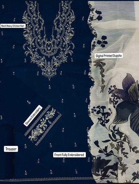 3pc unstich ladies suits