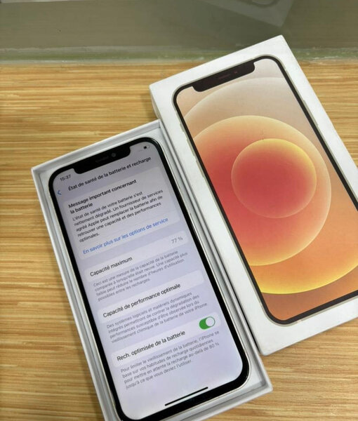 iPhone 12 simple 128GB Blanc