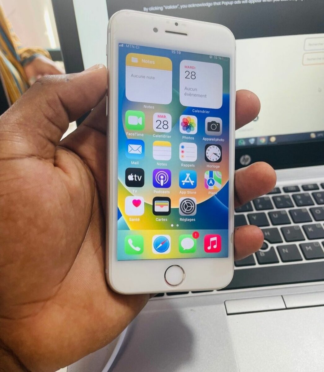 iPhone 8 Blanc 64GB Débloqué