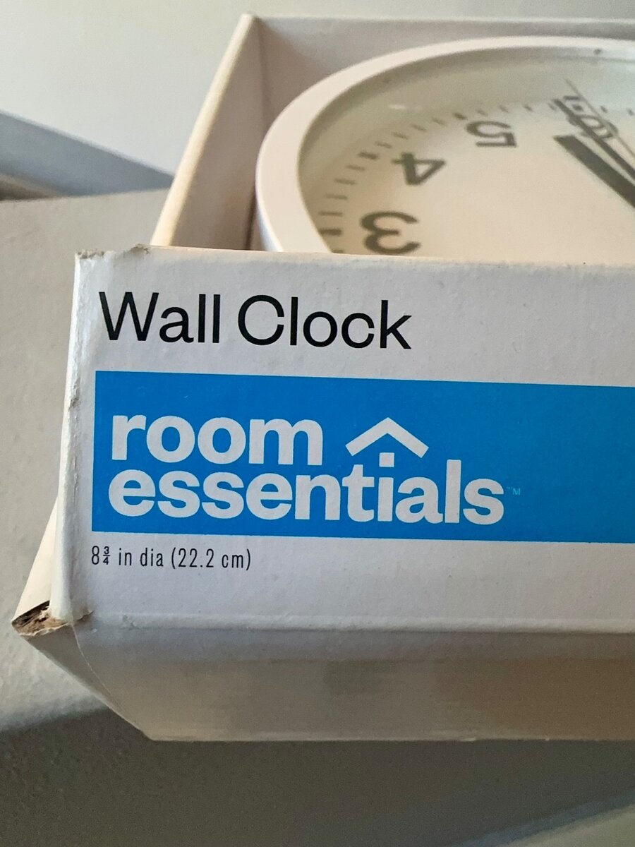Room Essentials Wall Clock