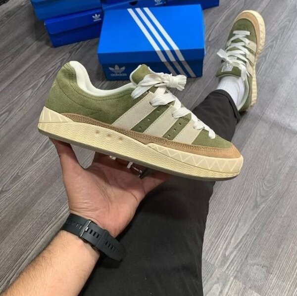 Baskets Adidas Homme Vert