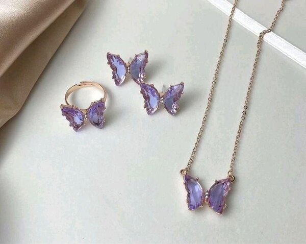 Parure Papillon Bijoux