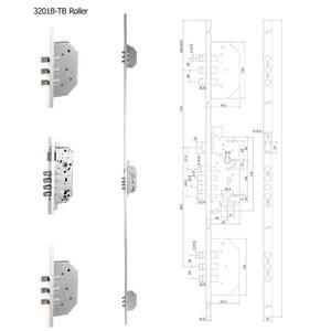 SERRURE TROIS POINTS