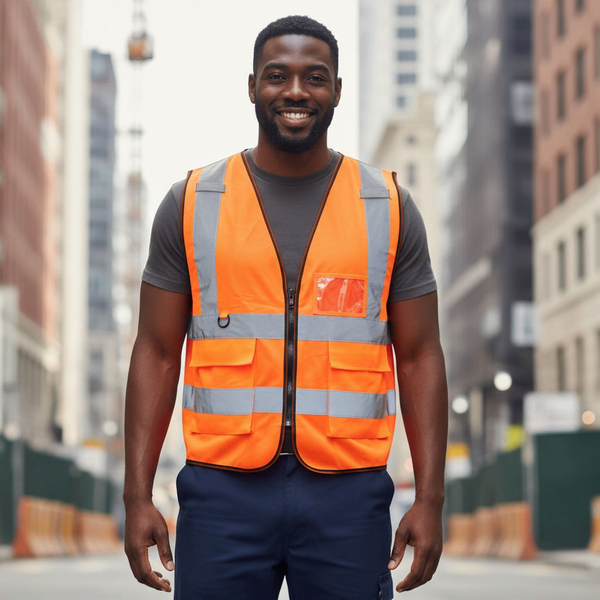 Gilet chasuble fluorescent