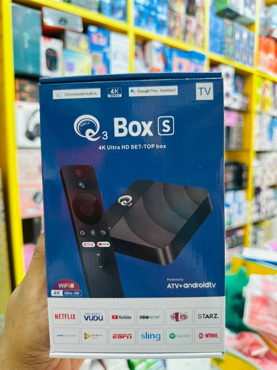 Décodeur TV 4K Android