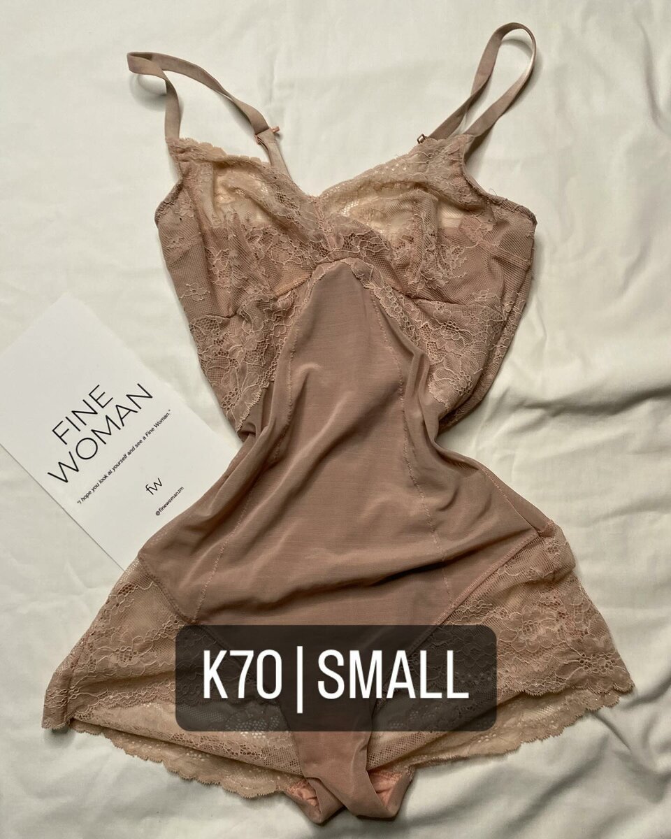 Beautiful women's bodysuit for sleeping brown