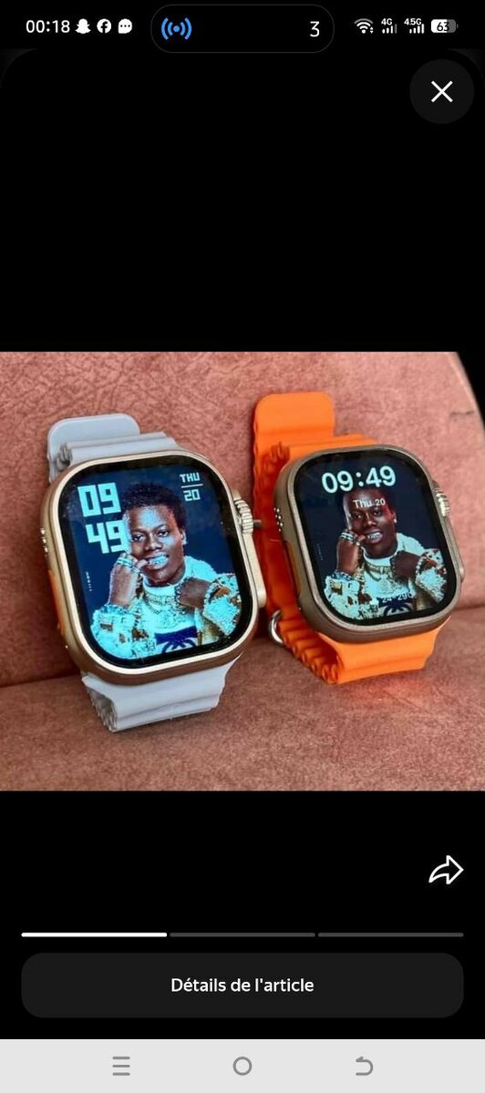 Kit Complet Montre et Écouteurs