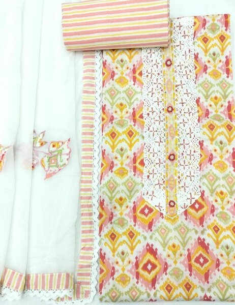 Cotton 3 Peace Suit