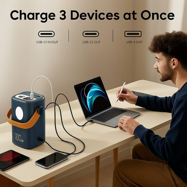 Batterie externe 100W USB-C