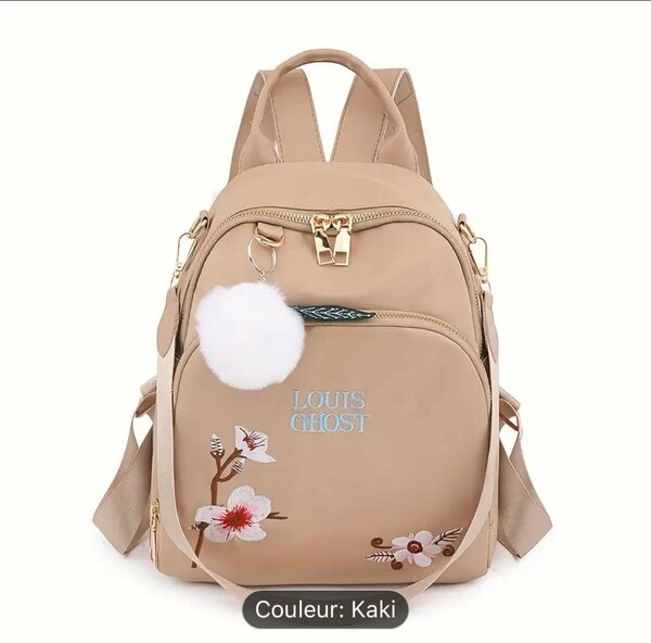 Sac à dos floral femme