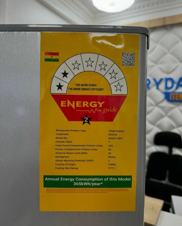 Nasco 280L top mount freezer