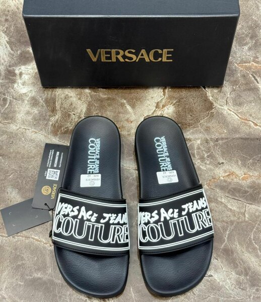 Sandales Versace Jeans Noires