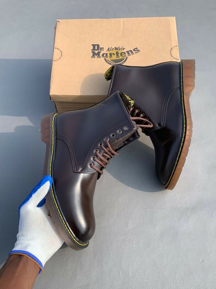 Bottes Dr. Martens en cuir