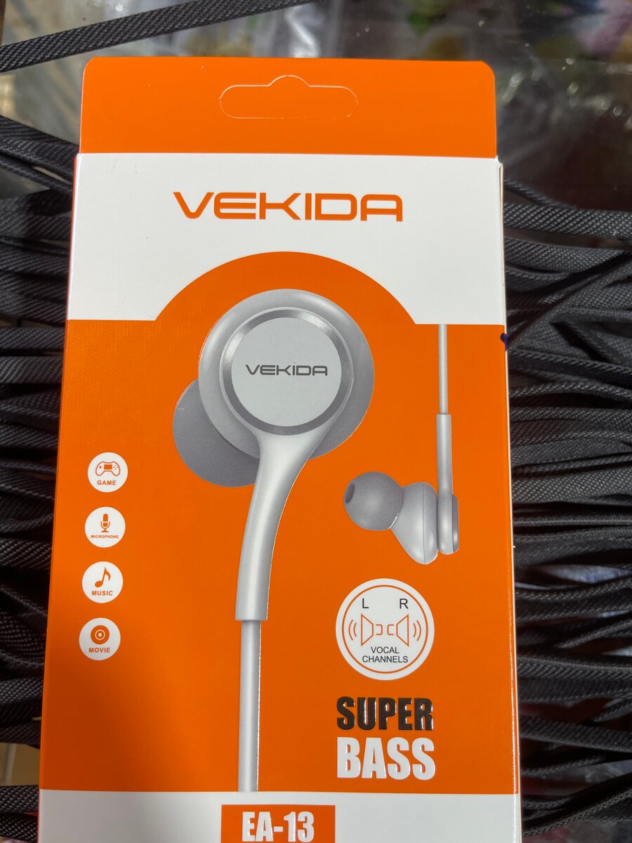 VEKIDA EA-13 Super Bass Earphones