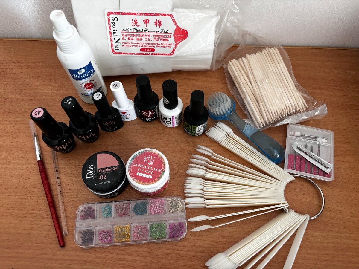 Маникюрная Лампа, фрезер, всё для начинающих