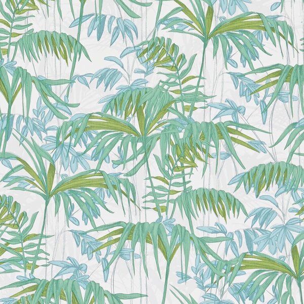 Papier peint tropical en feuilles