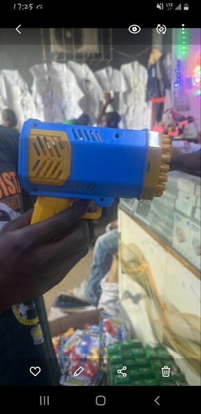 Pistolet à bulles 40 trous