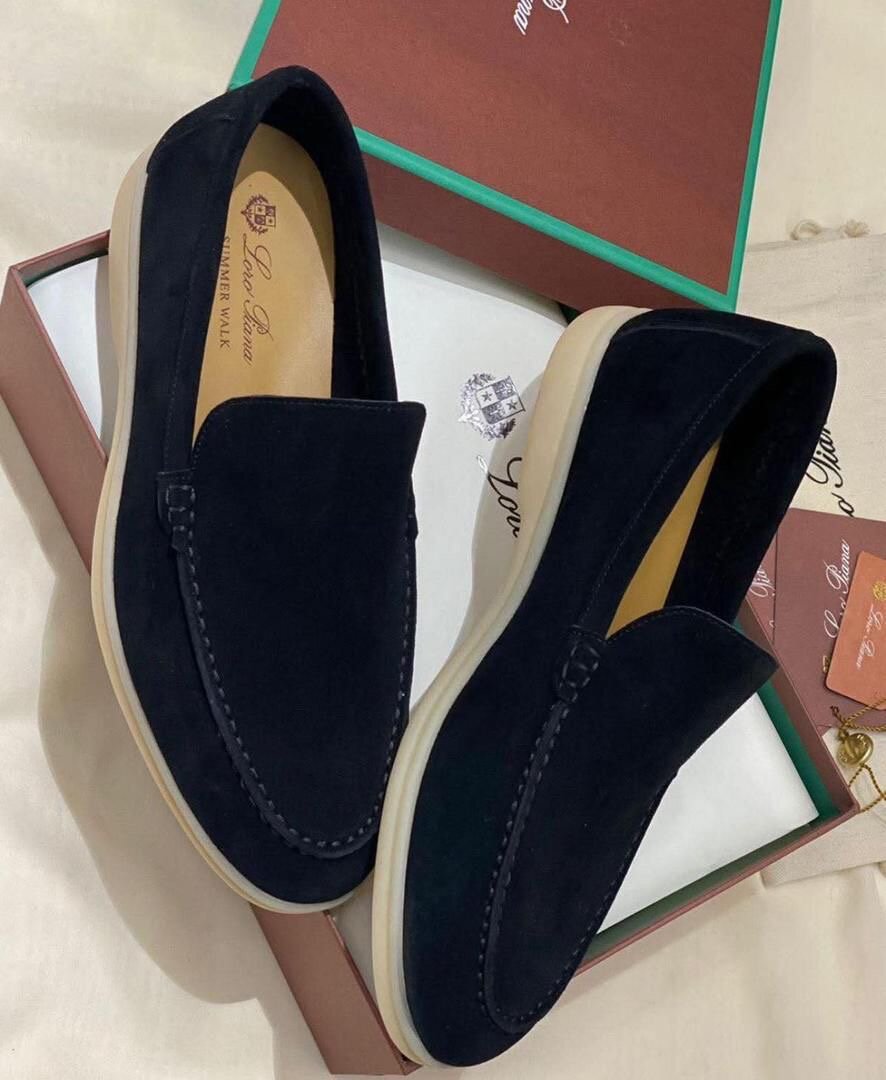 Mocassins en daim pour hommes