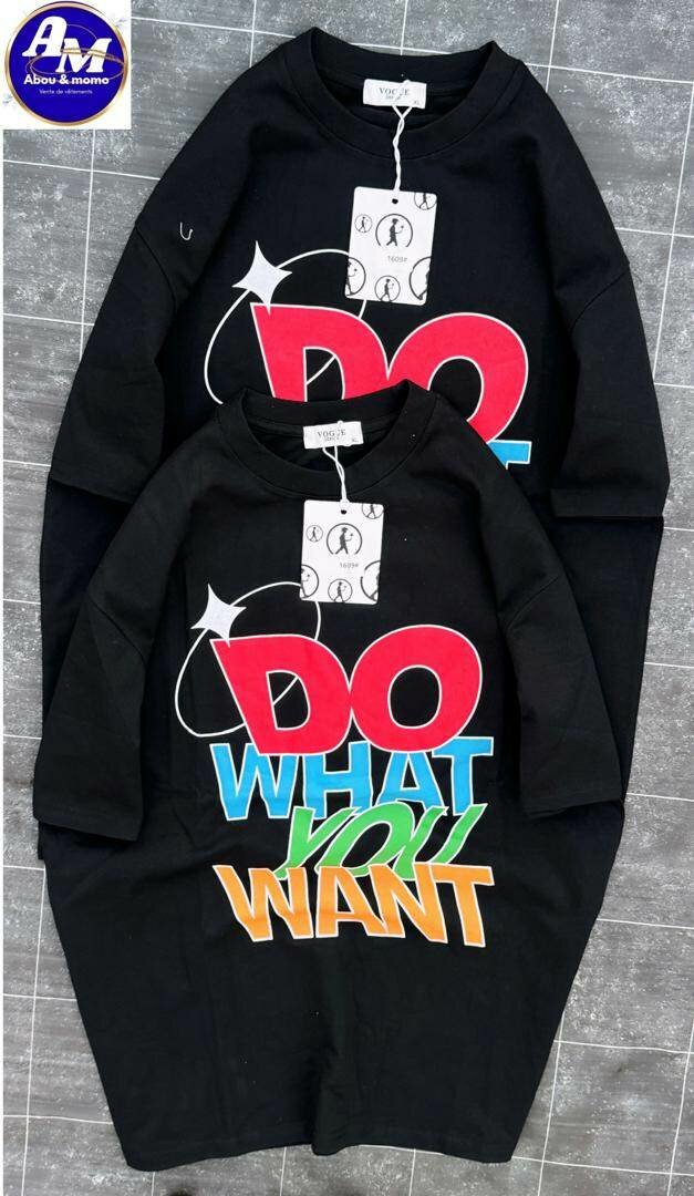 Robe décontractée imprimée