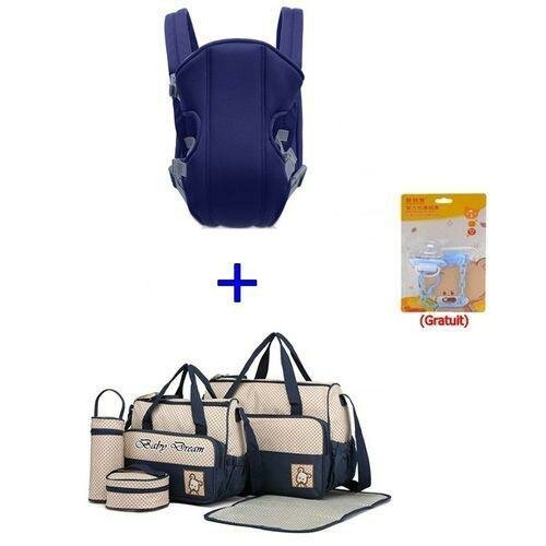 Porte Bébé Kangourou + Sac à Langer