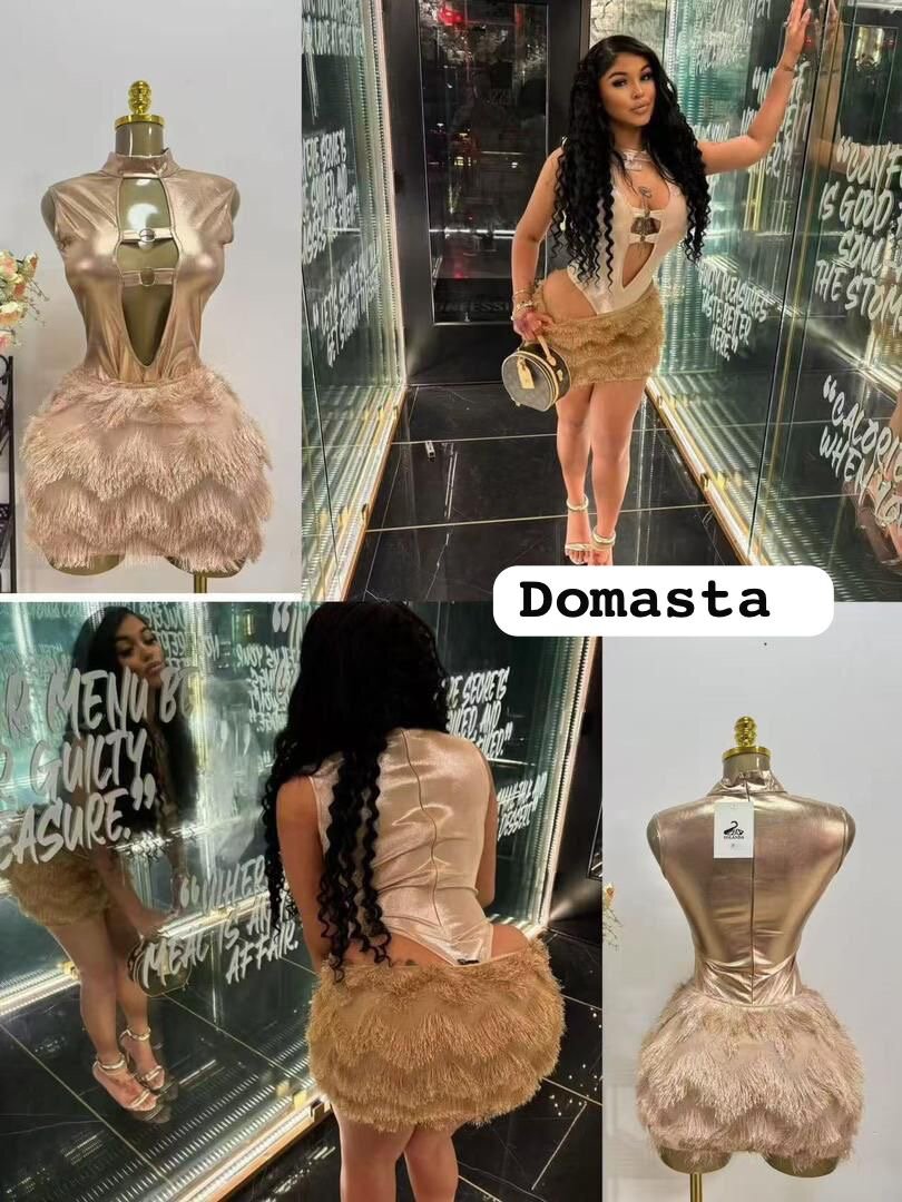 Robe élégante soirée Domasta