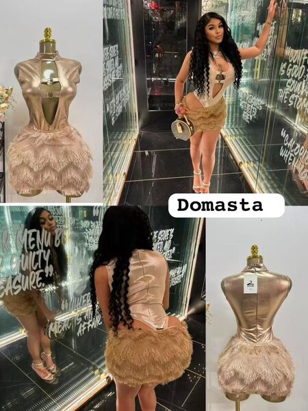 Robe élégante soirée Domasta