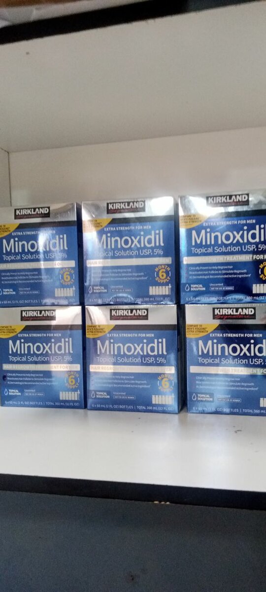 Minoxidil 5% + der-ma-roller