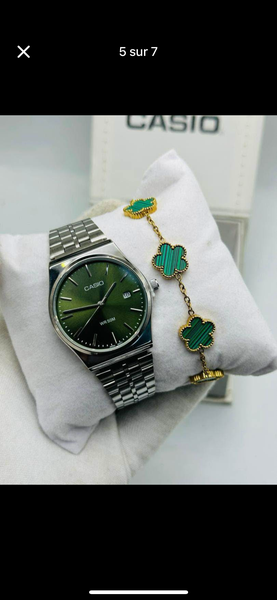 Montre Casio élégante mixte