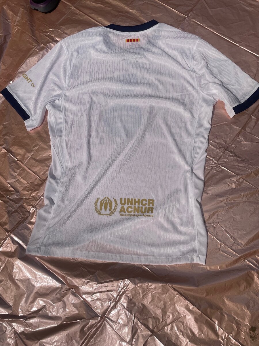 Maillot Barcelone blanc 2025