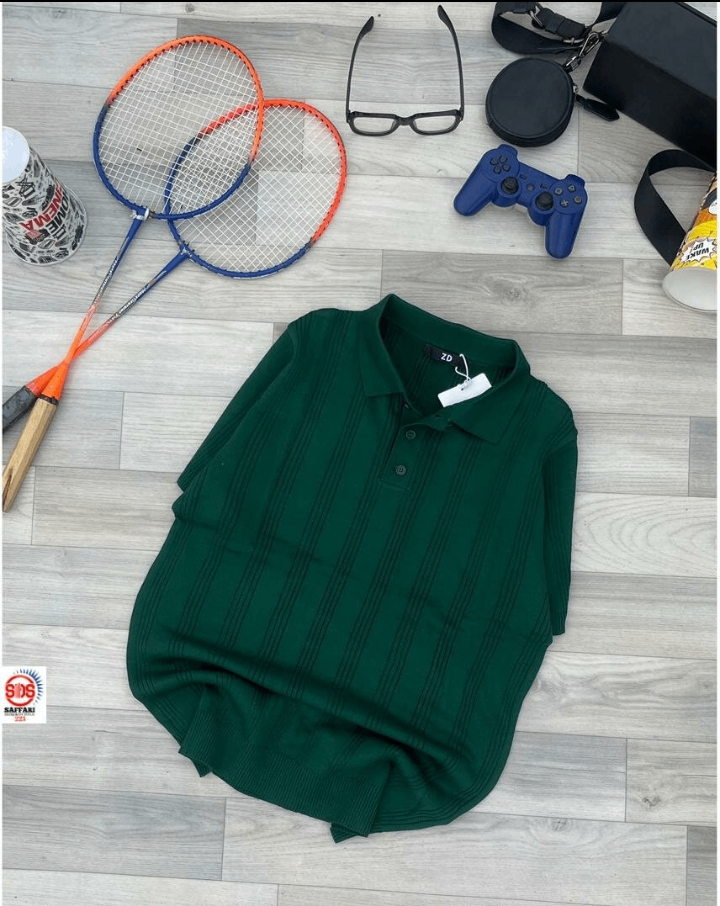 Polo en tricot pour homme
