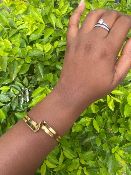 Bracelet géométrique chic