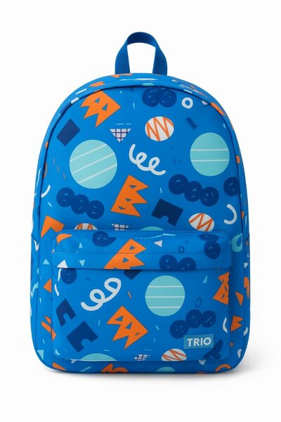 Sac à dos motif géométrique